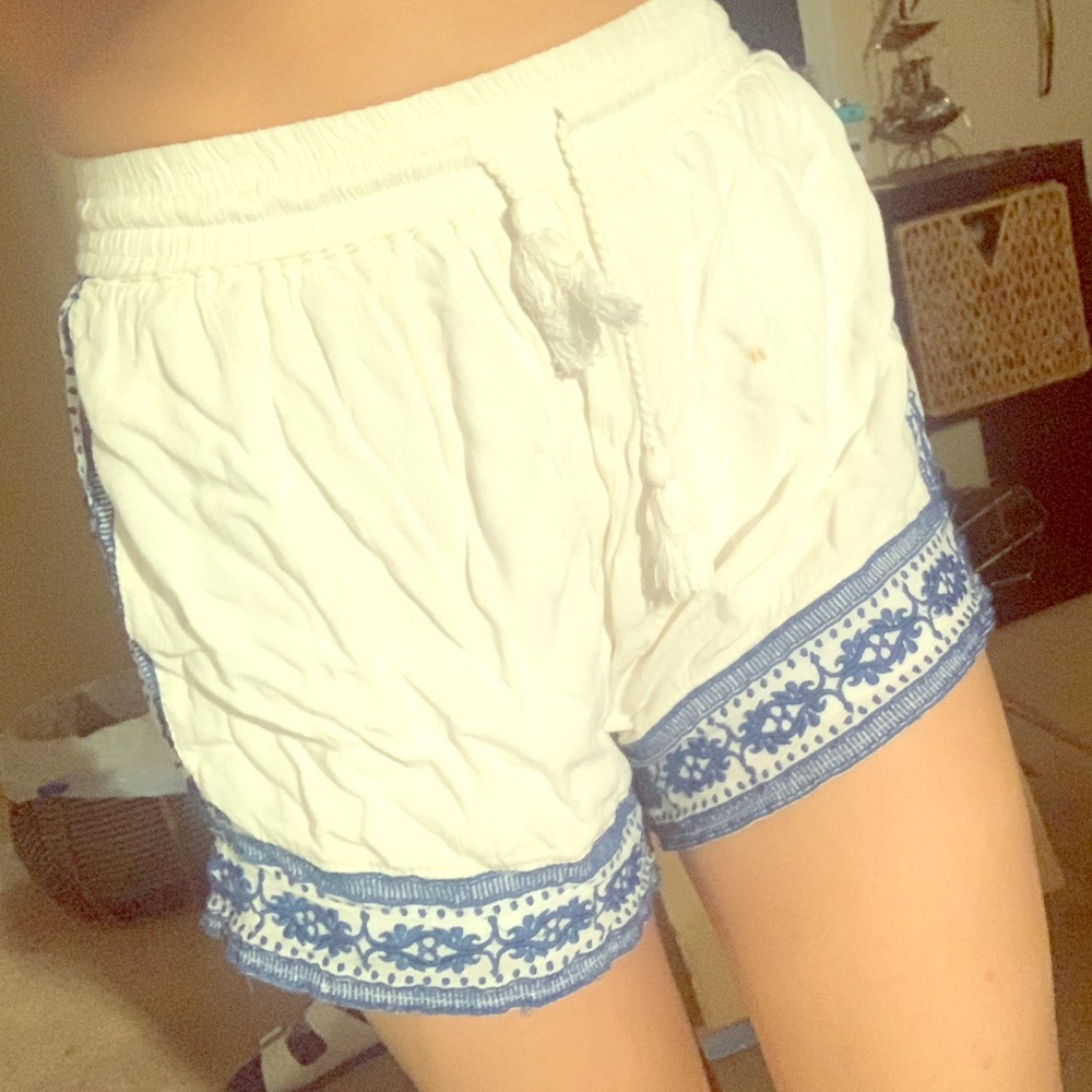 Embroidered Shorts
